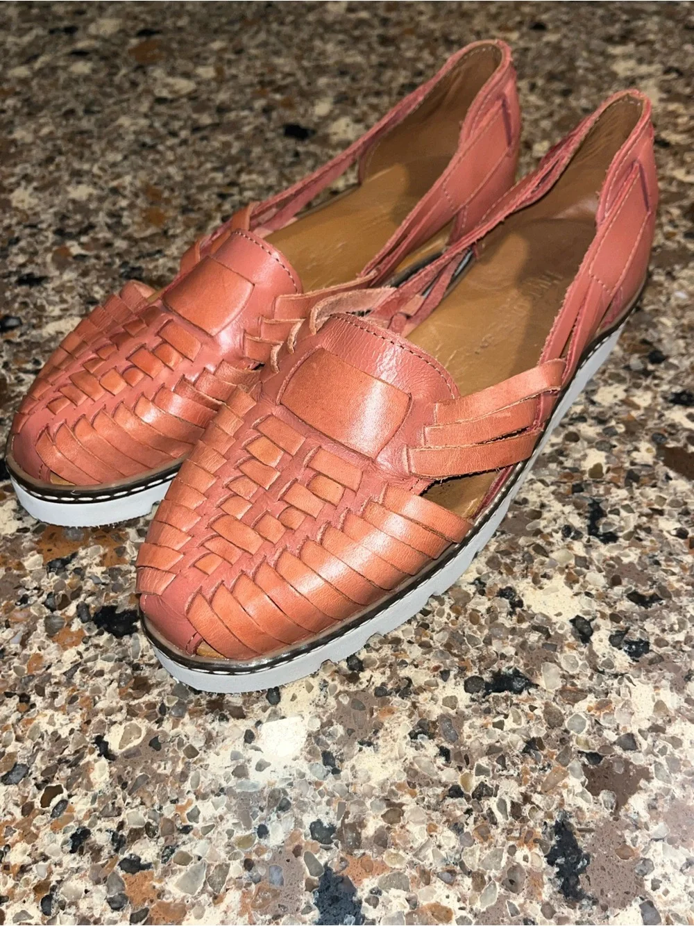 Huaraches Woven Leather Sandals for Women - Picture 1 of 4